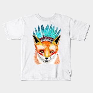 Fox Shaman Kids T-Shirt